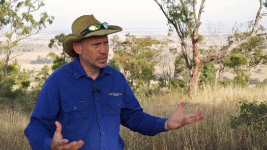 Менеджер заповедника Nardoo Hills Jeroen van Veen